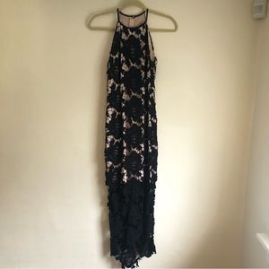 Keepsake True Love Crochet Maxi Dress Nasty Gal XS